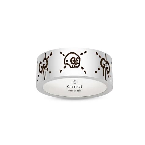 ghost gucci necklace|gucci ghost ring in silver.